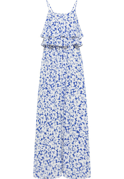 faina women's floral print maxi dress