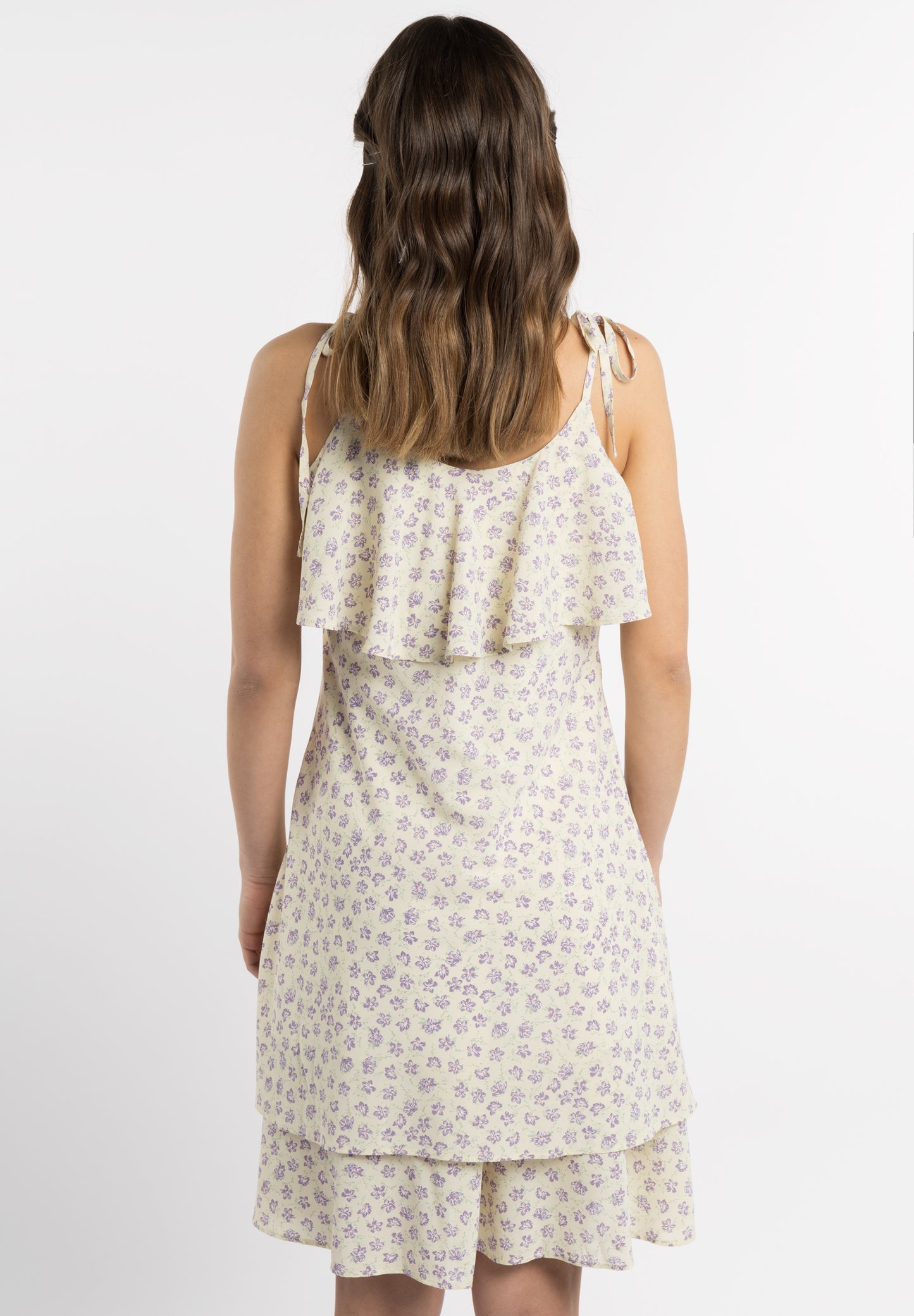 myMo women's dress with flounce