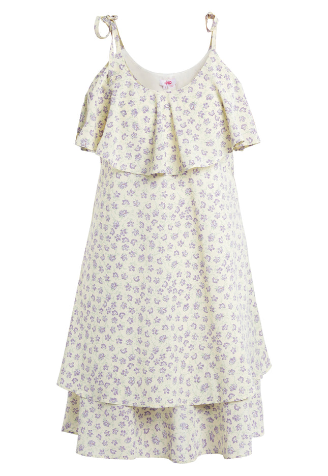 myMo Women's Dress With Flounce