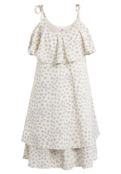 myMo women's dress with flounce