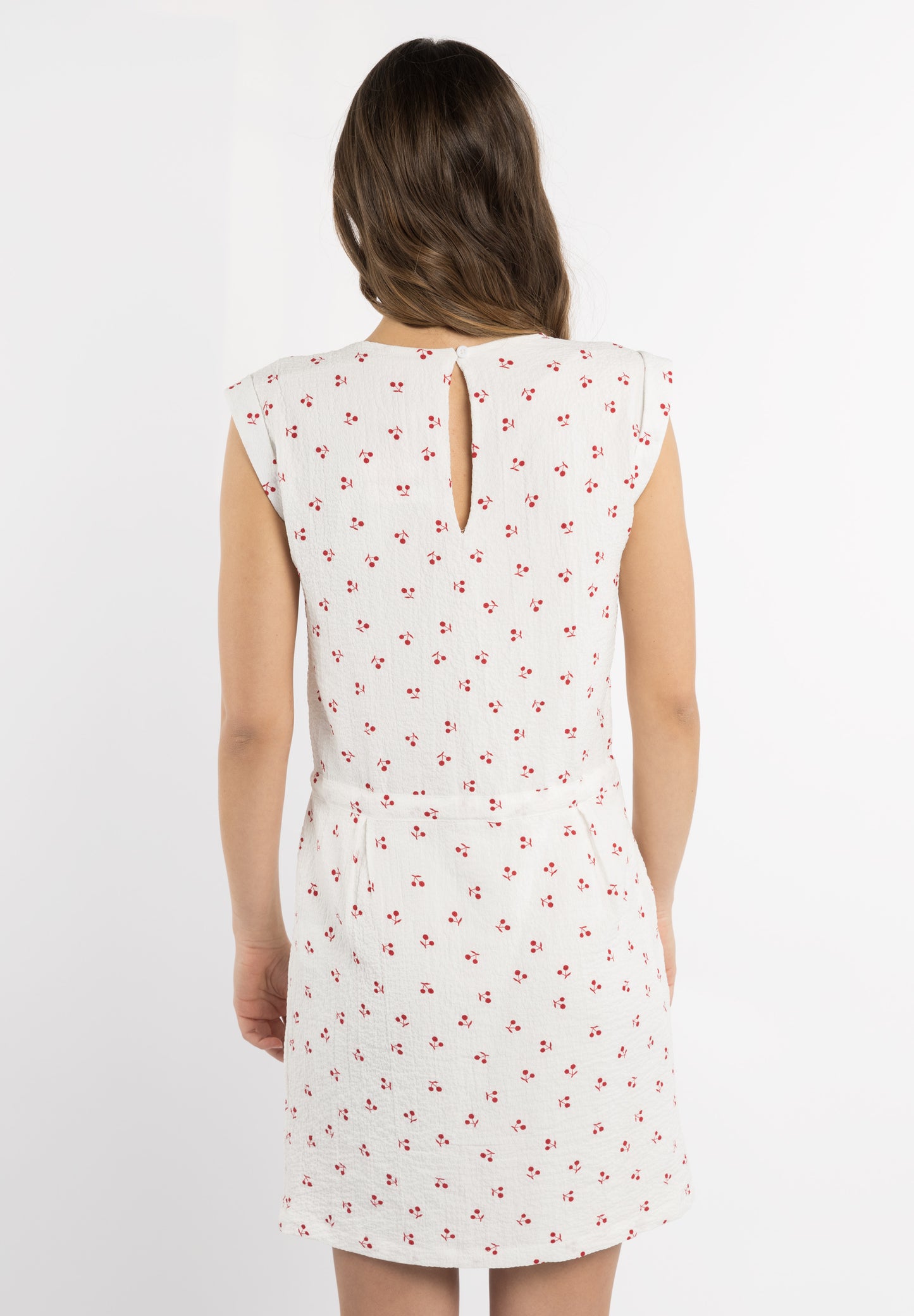 myMo women's cherry print dress