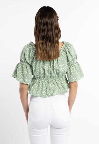 myMo women's blouse with heart print