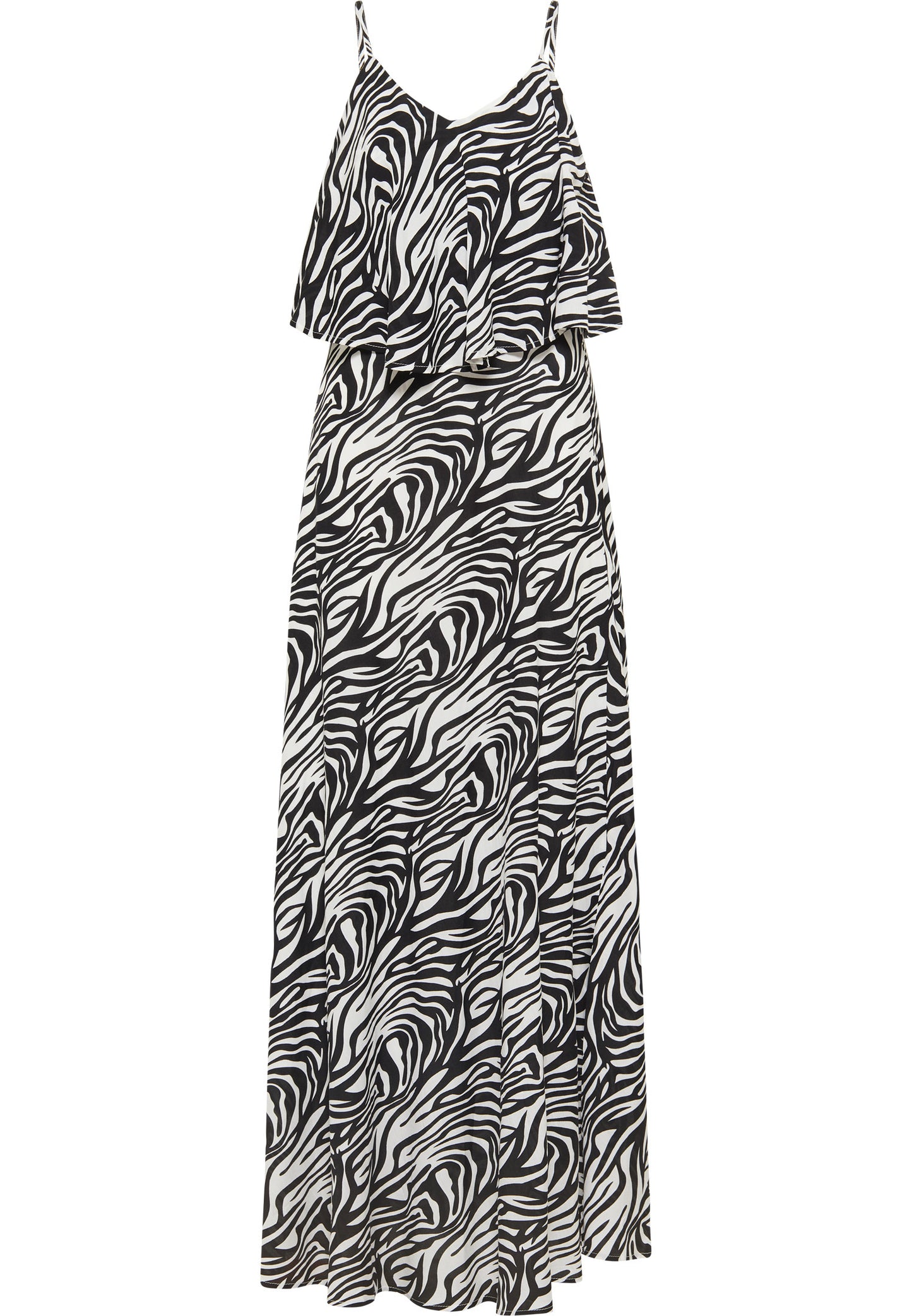 faina women's zebra print maxi dress