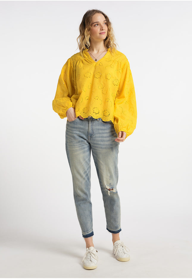 DreiMaster Vintage Women's Long Sleeve Blouse
