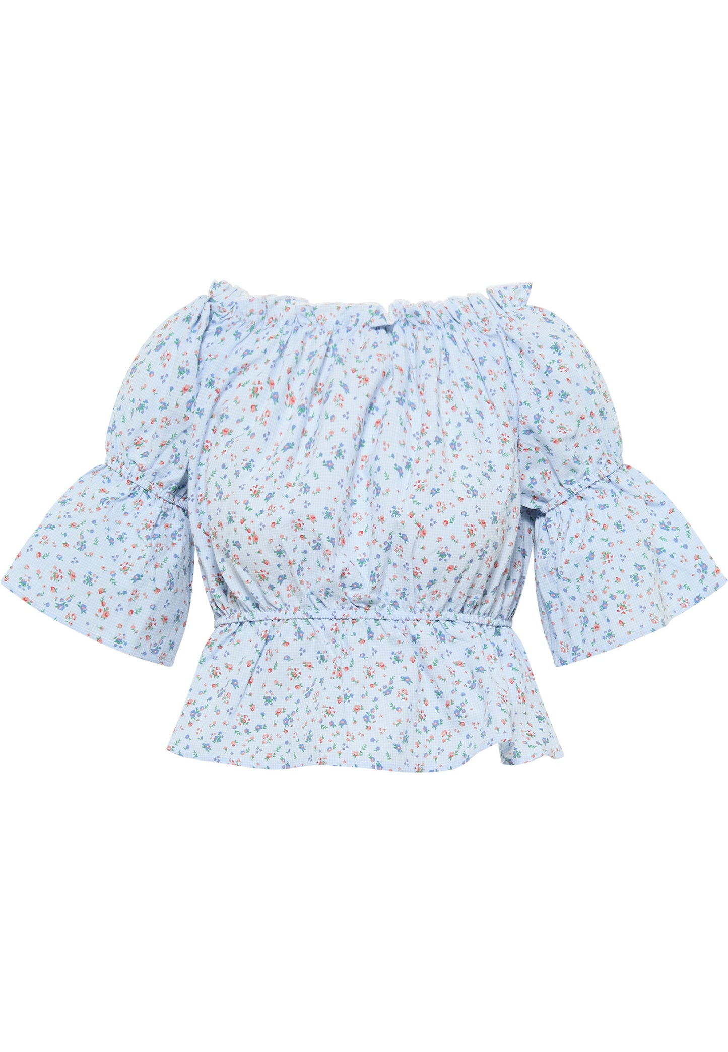myMo women's blouse with vichy pattern
