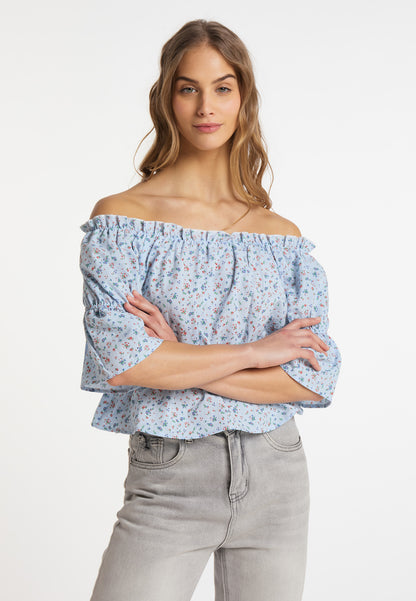 myMo women's blouse with vichy pattern