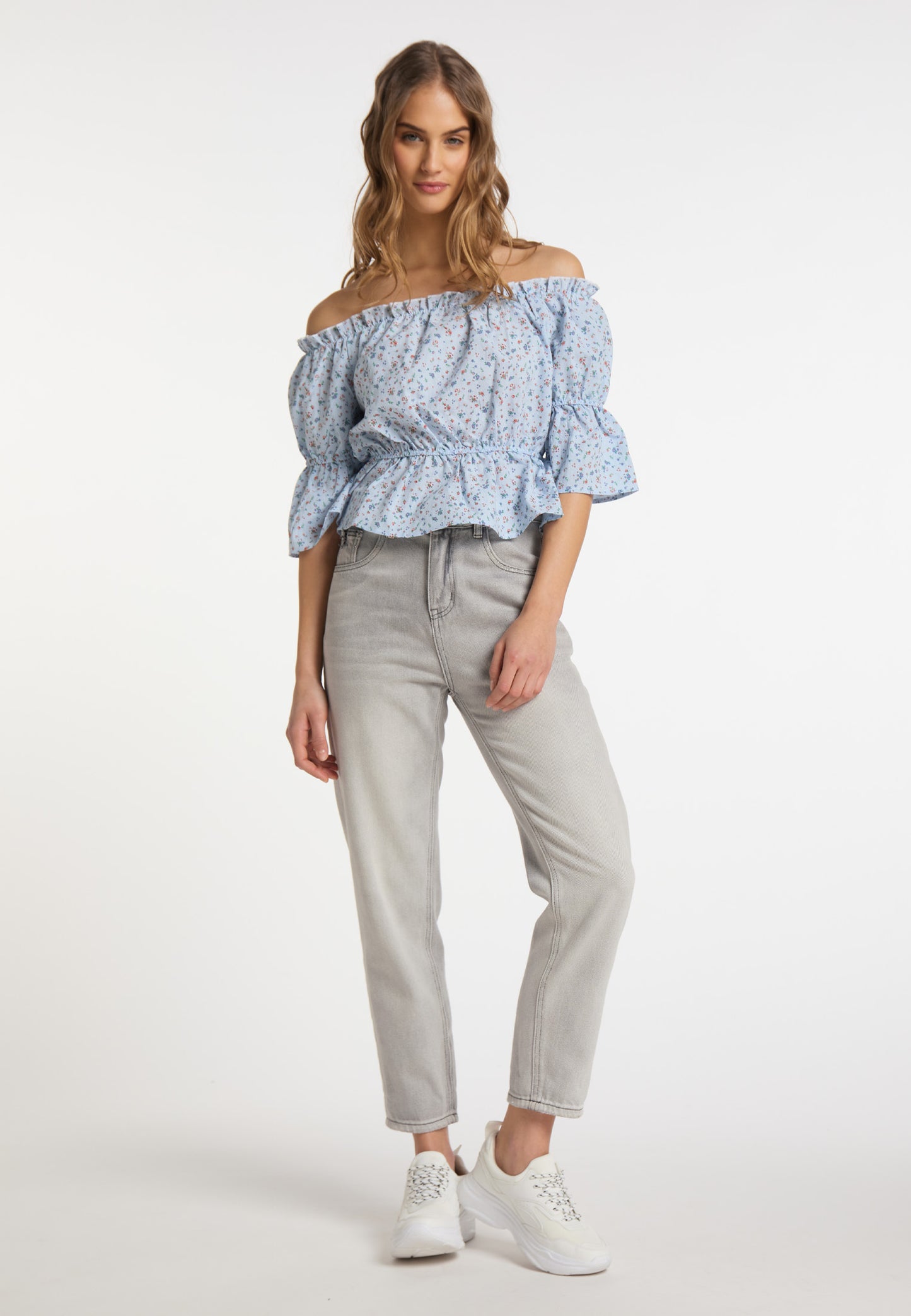 myMo women's blouse with vichy pattern