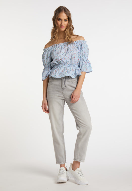 myMo women's blouse with vichy pattern
