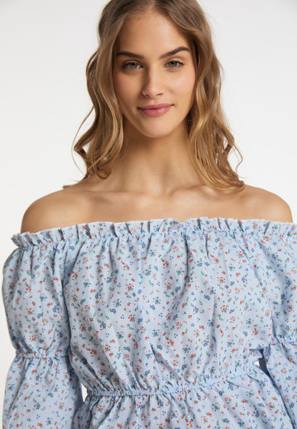 myMo women's blouse with vichy pattern
