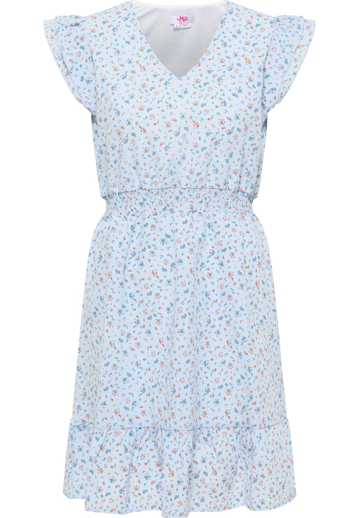 myMo women's check print dress