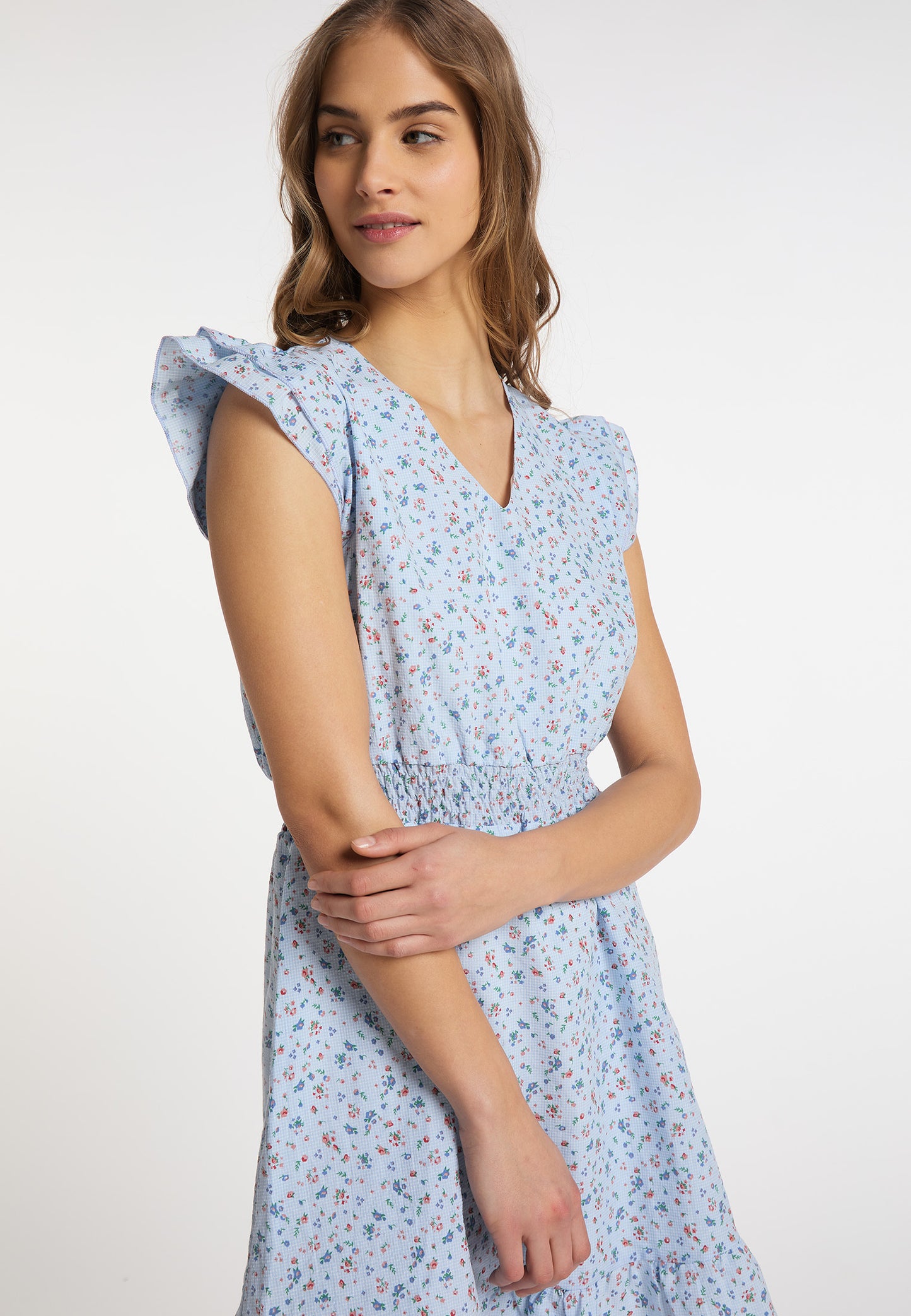 myMo women's check print dress