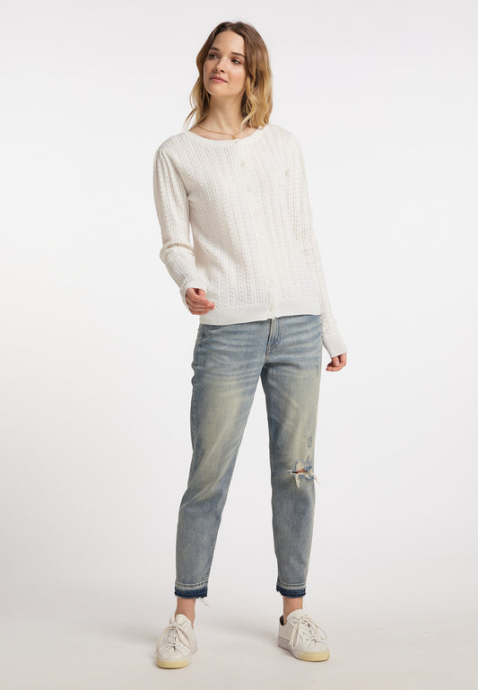 DreiMaster Vintage women's ajour knit cardigan