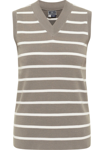DreiMaster Maritim women's knit sweater vest