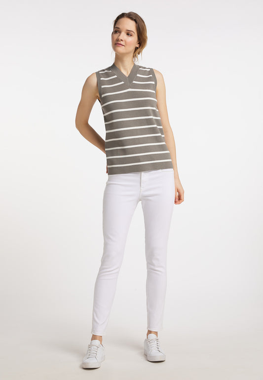 DreiMaster Maritim women's knit sweater vest