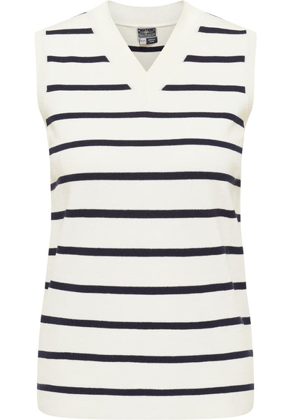 DreiMaster Maritim women's knit sweater vest