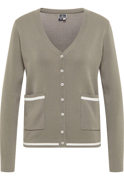 DreiMaster Maritim women's cardigan with button