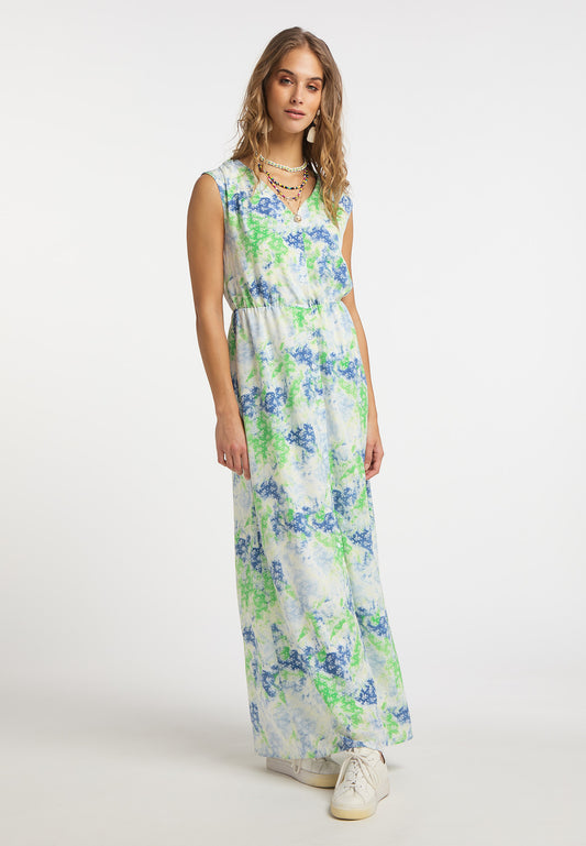 IZIA women's maxi dress with all-over print