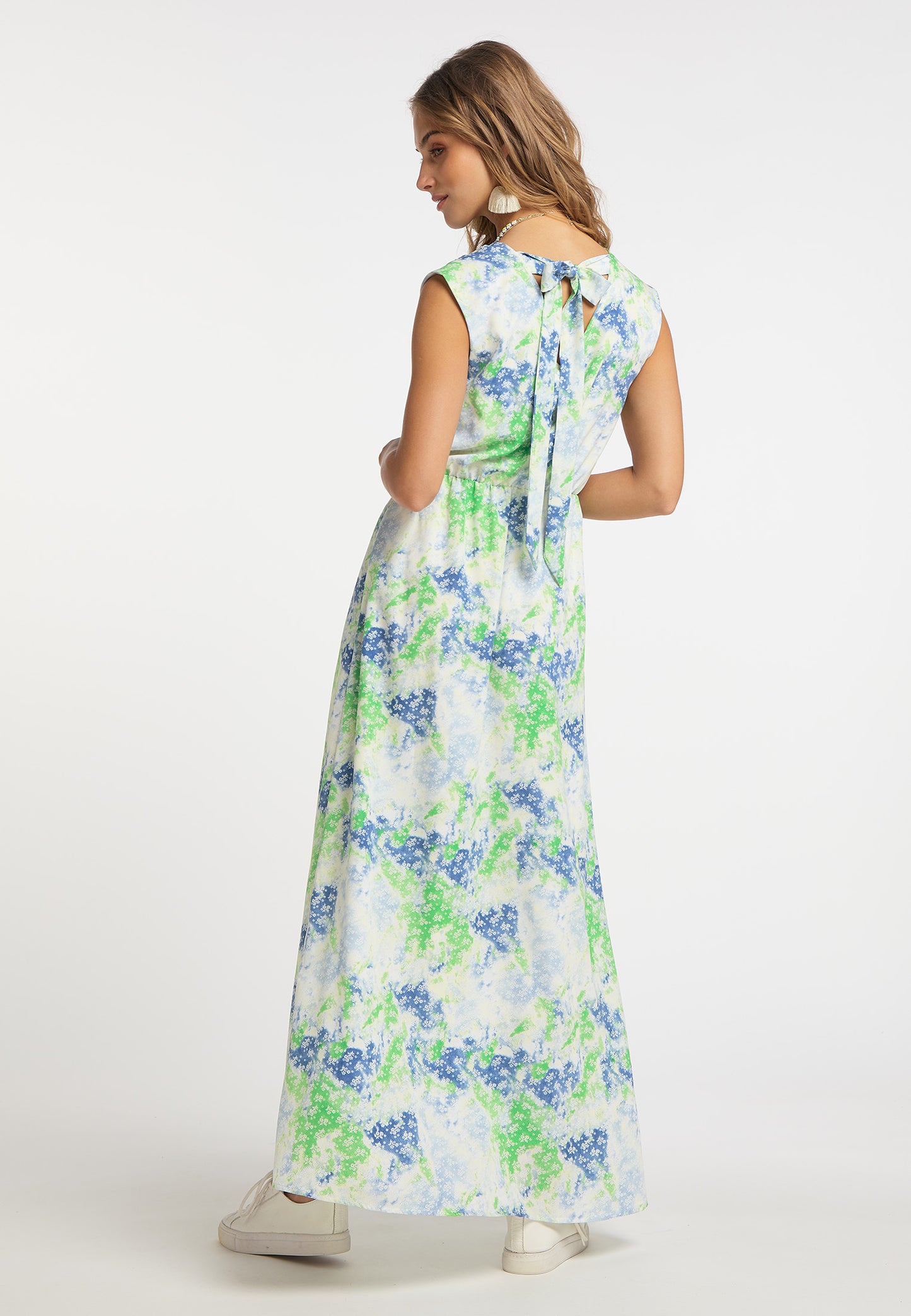 IZIA women's maxi dress with all-over print
