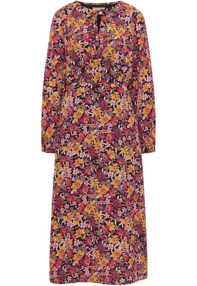 usha Women's Floral Print Maxi Dress