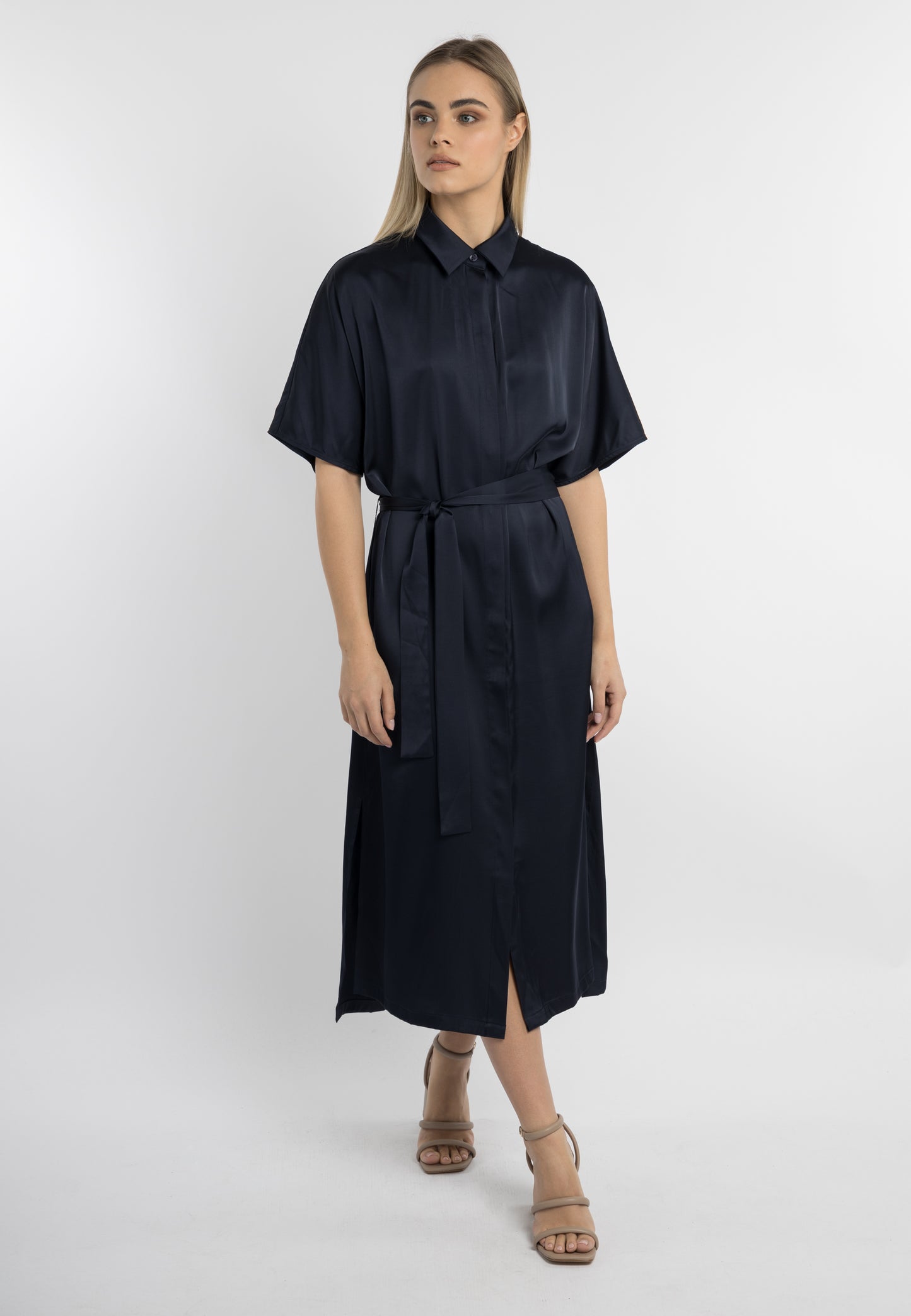 DreiMaster Klassik women's dress short sleeve maxi