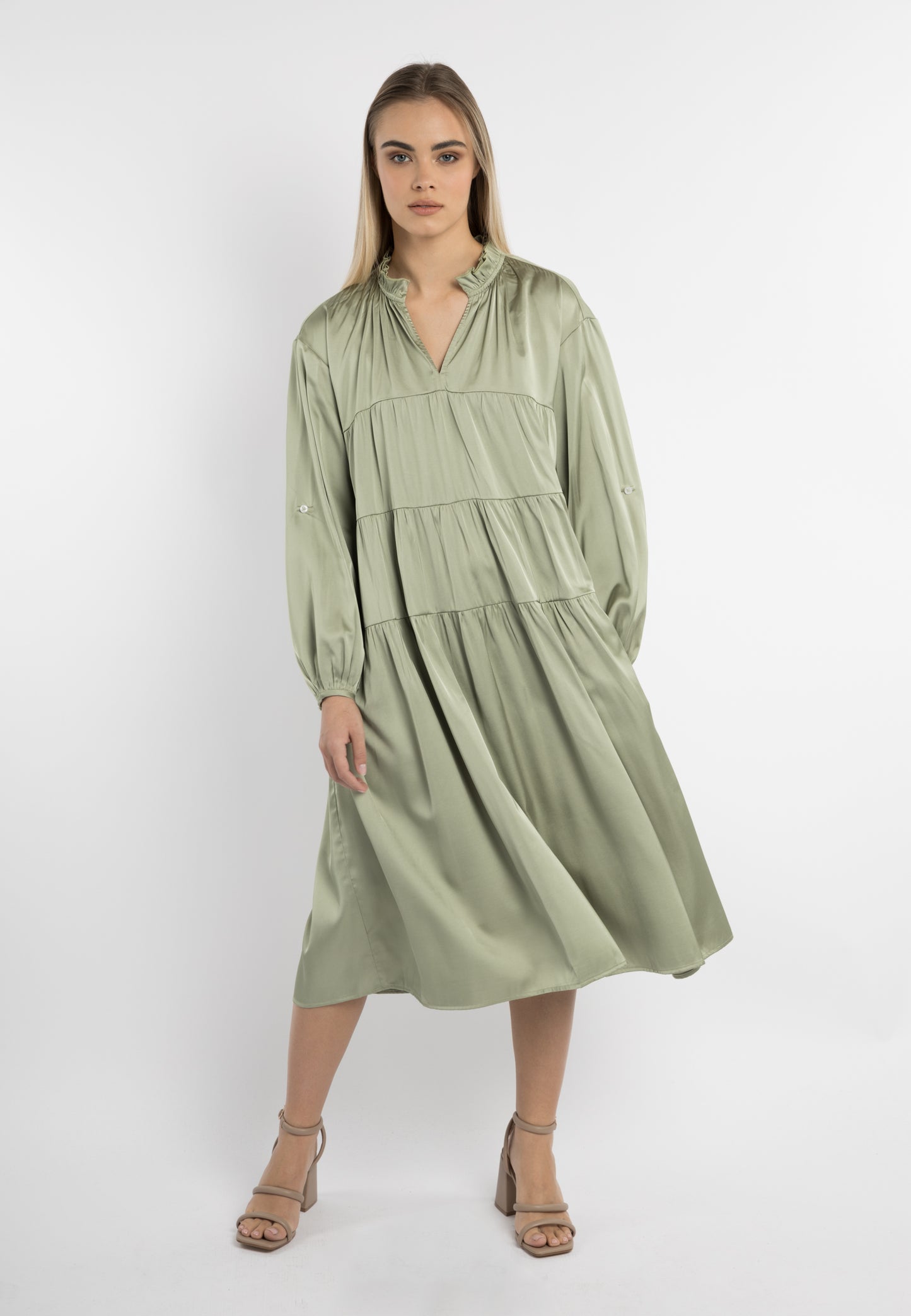 DreiMaster Klassik women's wide midi dress