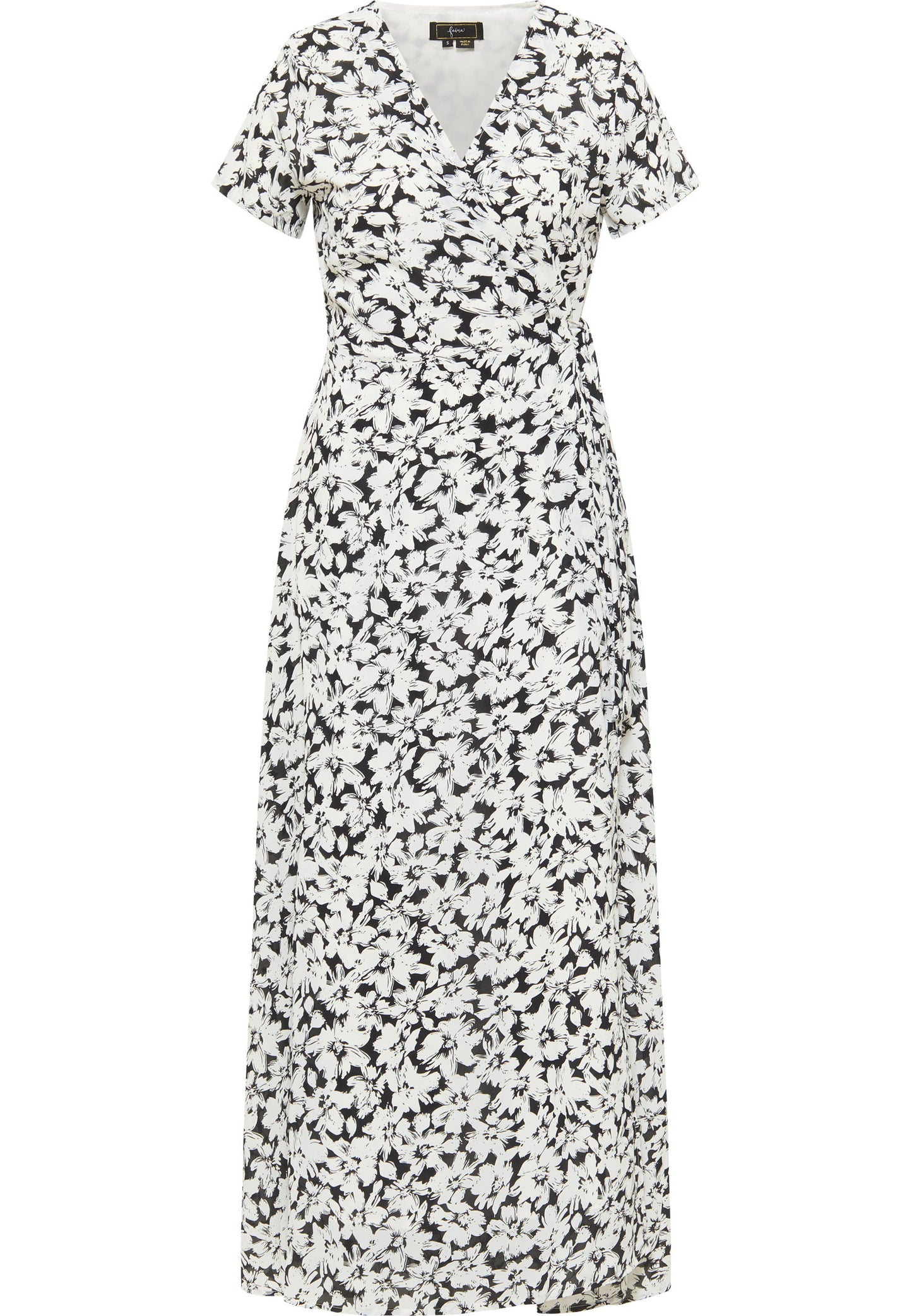 faina women's wrap dress