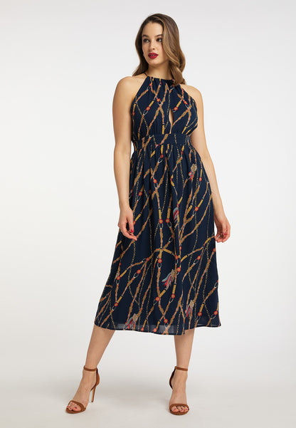 faina damska sukienka midi elegancka
