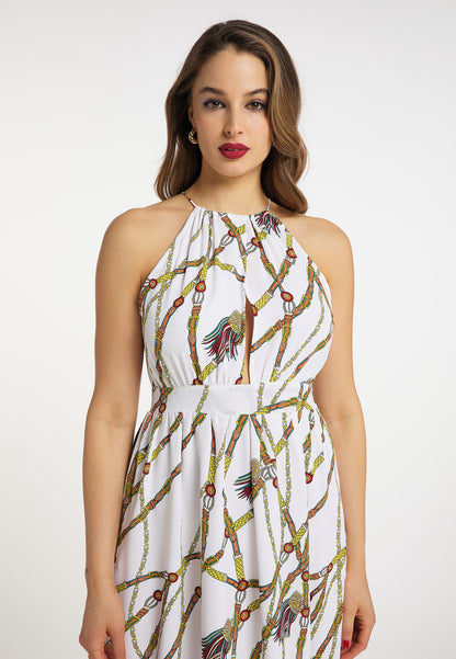 faina damska sukienka midi elegancka