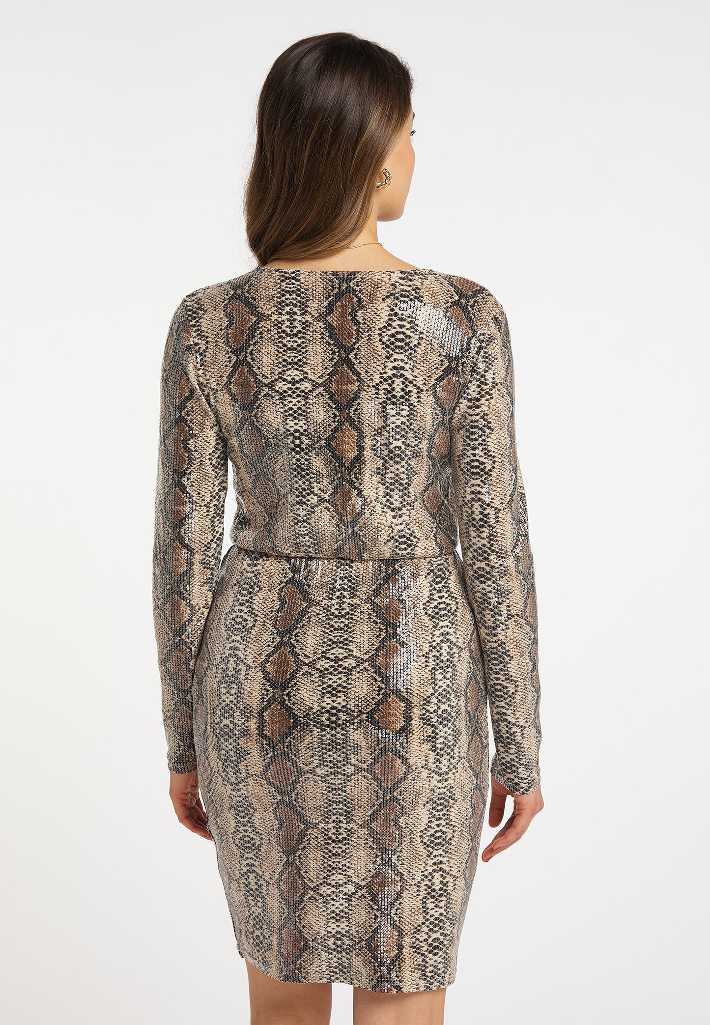 faina women's evening dress with sequins