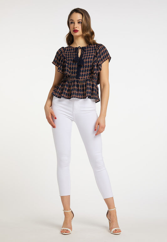 faina women's tunic short sleeves
