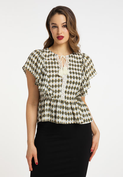 faina women's tunic short sleeves