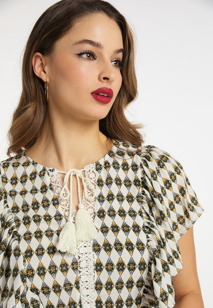 faina women's tunic short sleeves
