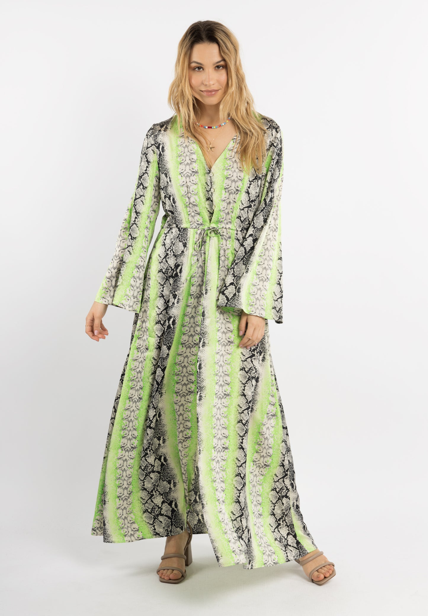 IZIA women's beach kaftan