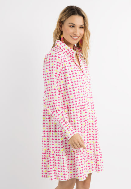 IZIA Women's Midi Dress With Print