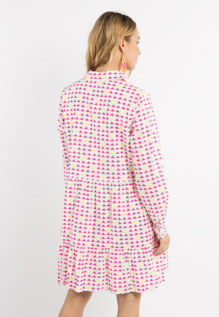 IZIA Women's Midi Dress With Print