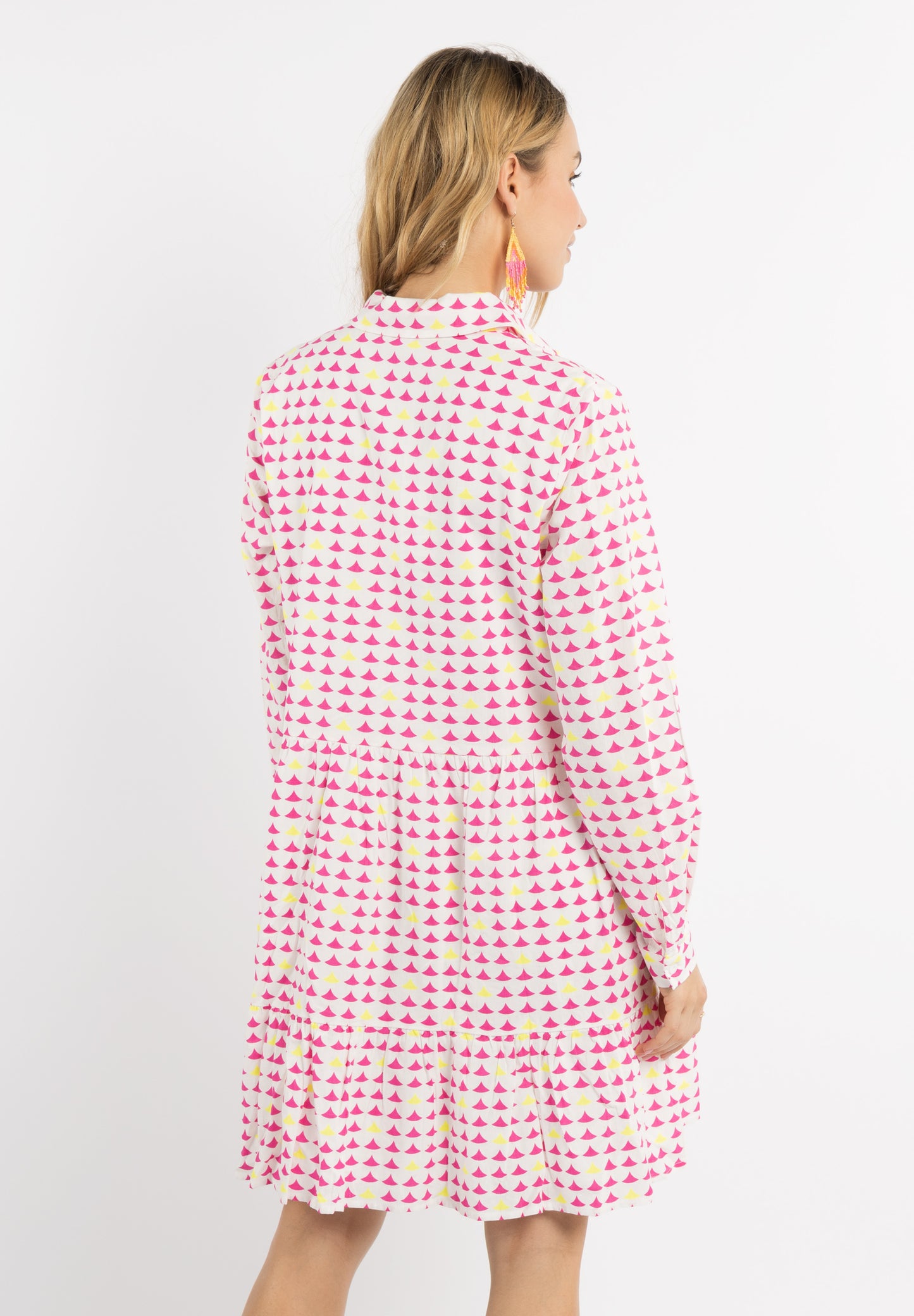 IZIA women's midi dress with print