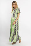 Green Multicolored