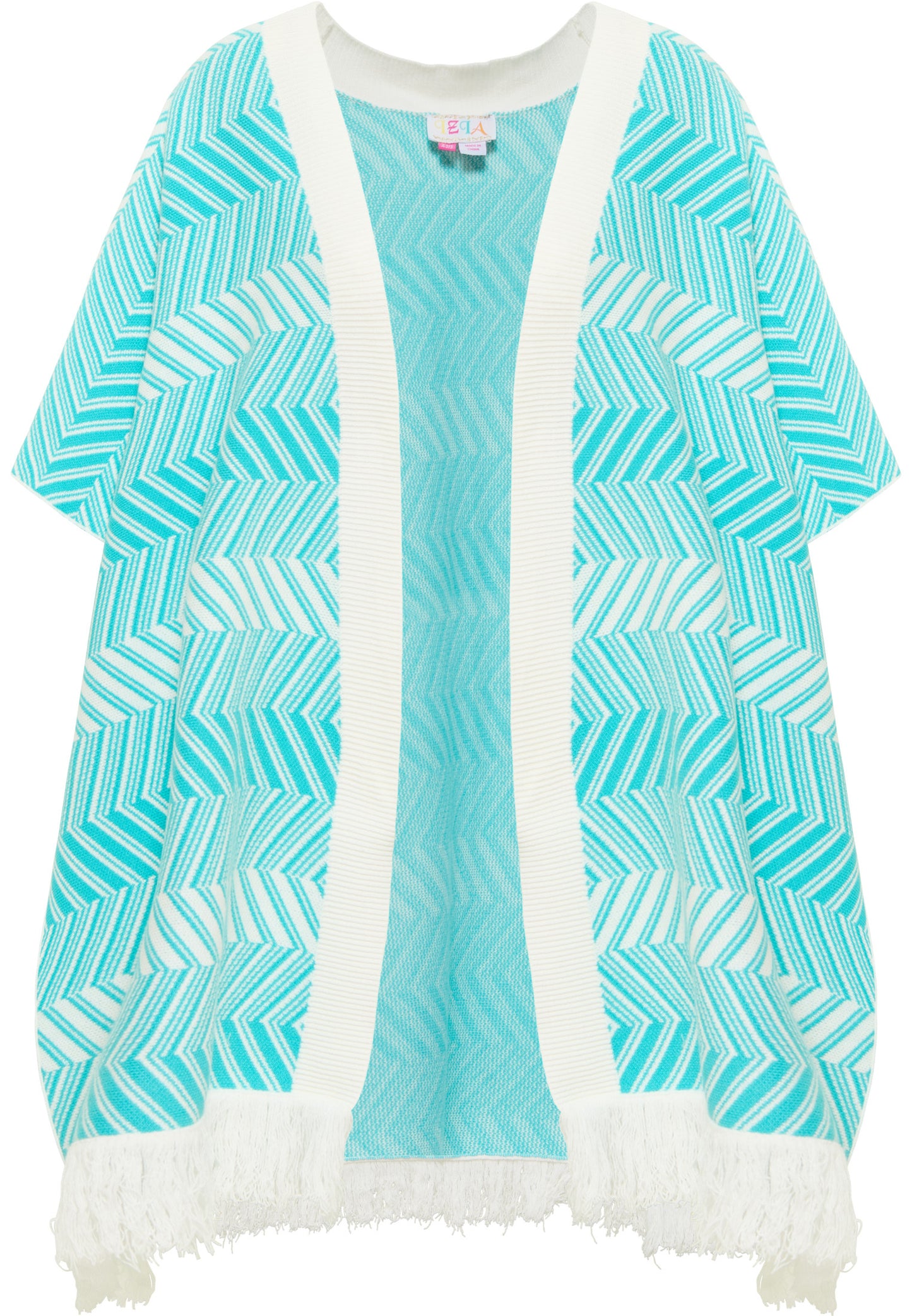 IZIA women's knit poncho