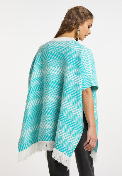 IZIA women's knit poncho