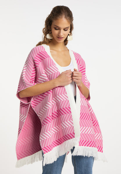 IZIA women's knit poncho