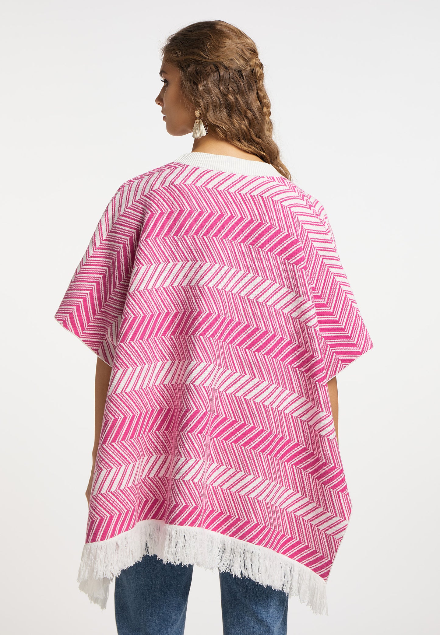 IZIA women's knit poncho
