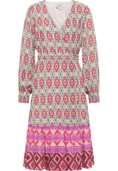 IZIA women's wrap dress