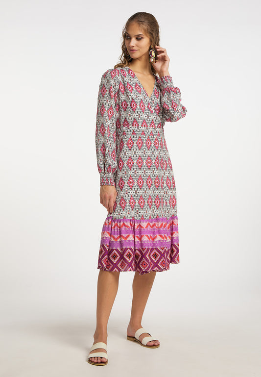 IZIA women's wrap dress