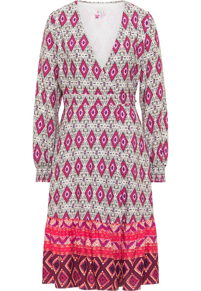 IZIA women's wrap dress