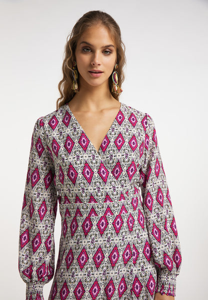 IZIA women's wrap dress