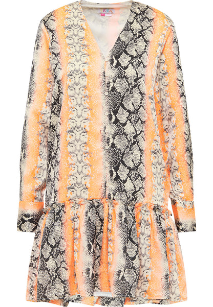 IZIA women's reptile print dress