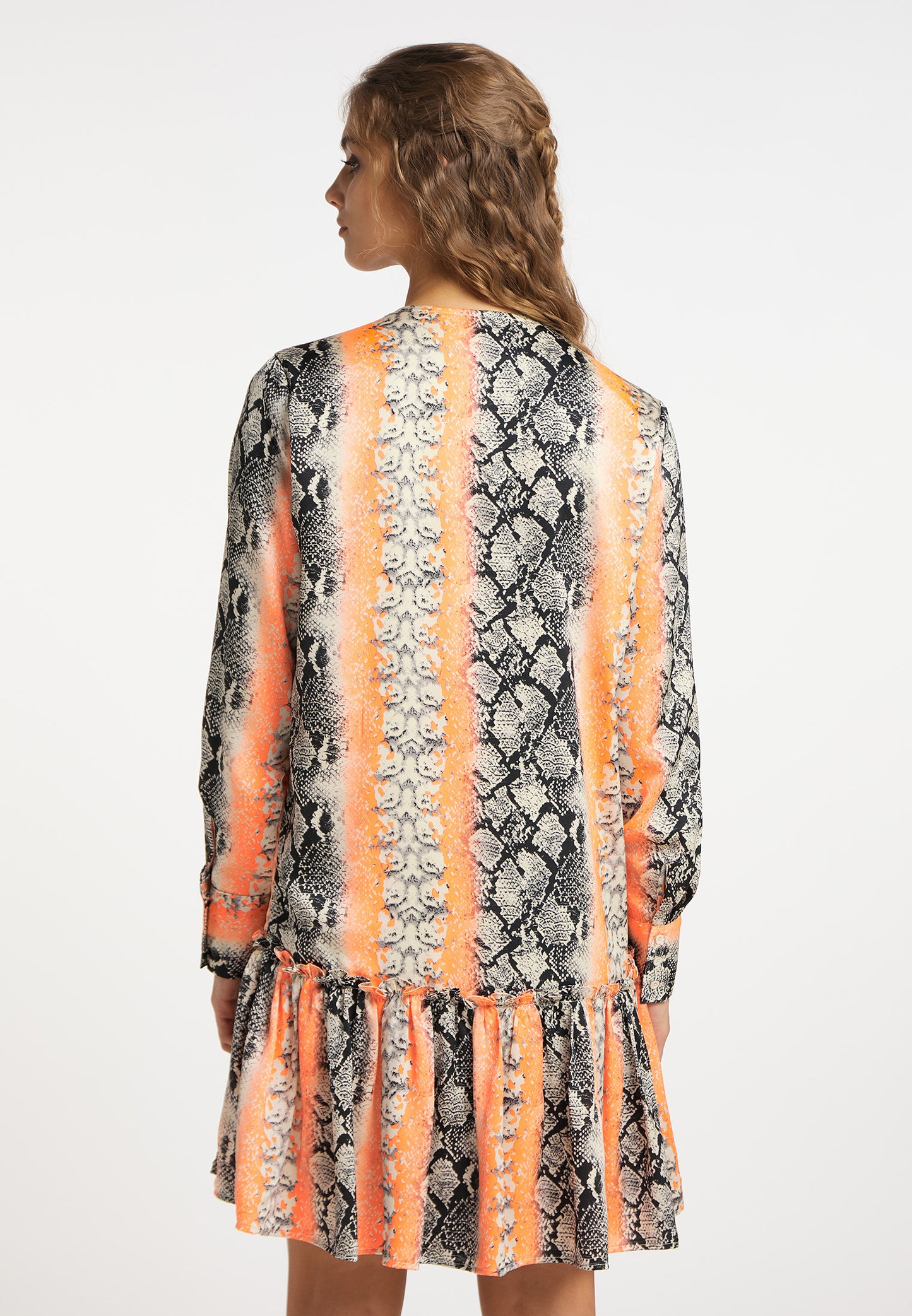 IZIA women's reptile print dress
