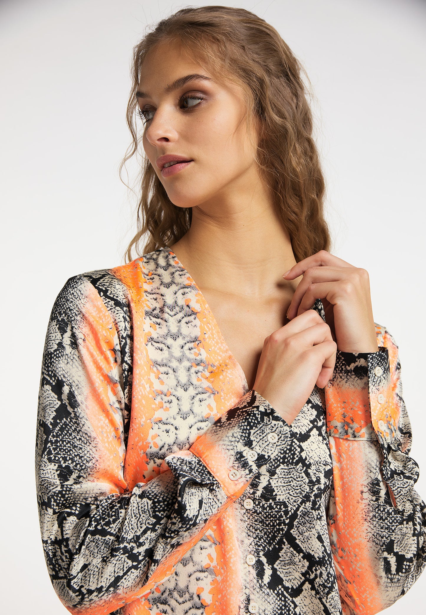 IZIA women's reptile print dress