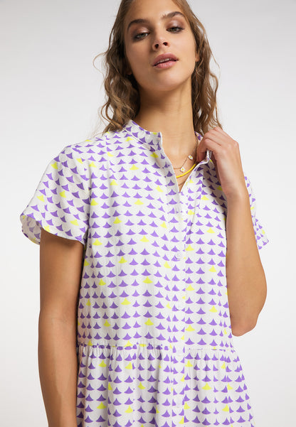 IZIA women's maxi dress with all-over print