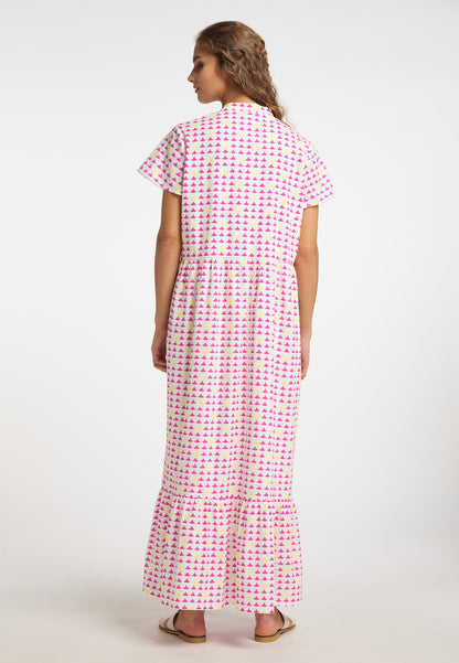 IZIA women's maxi dress with all-over print